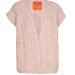 Les Tricots D'o - Cardigan - Rose mélangé