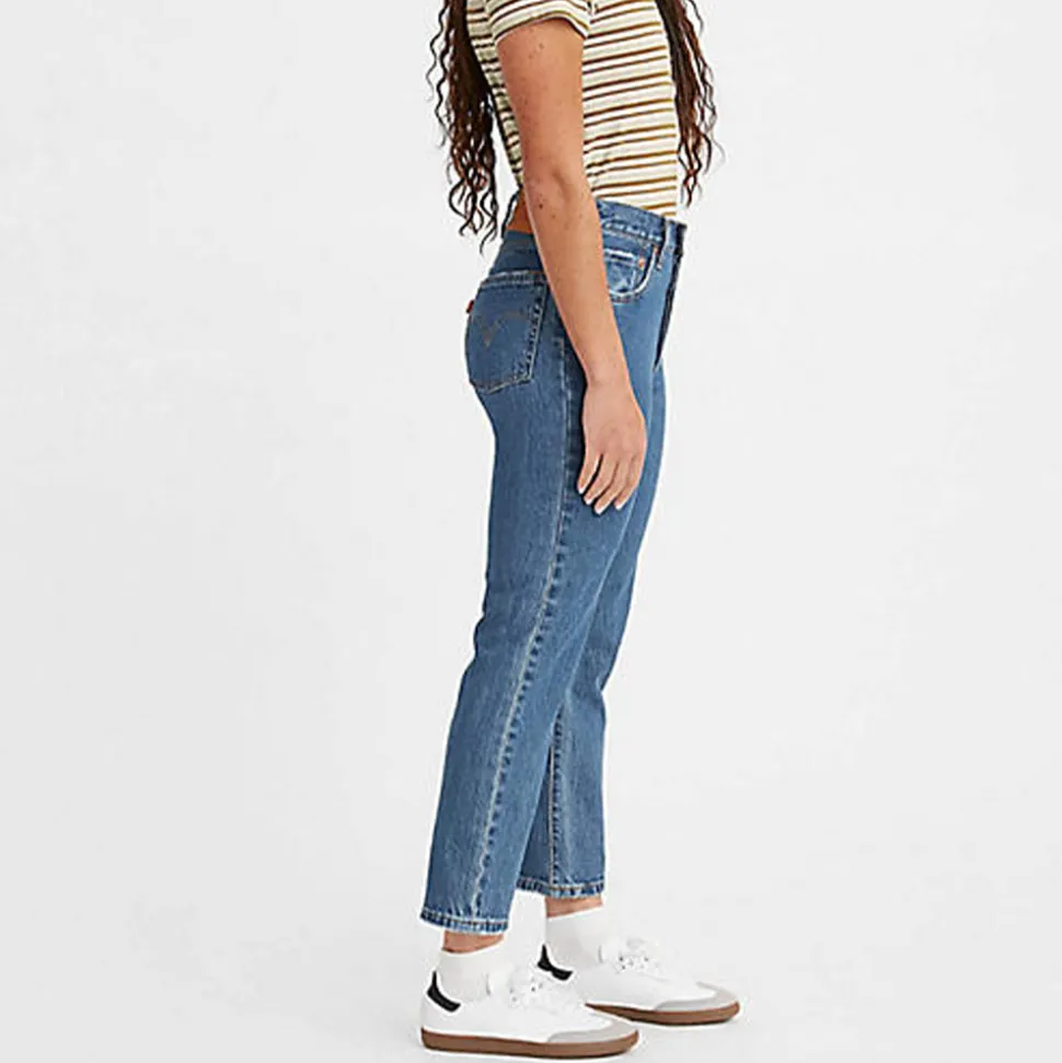 Levi's - Jeans 501 Crop - Bleu