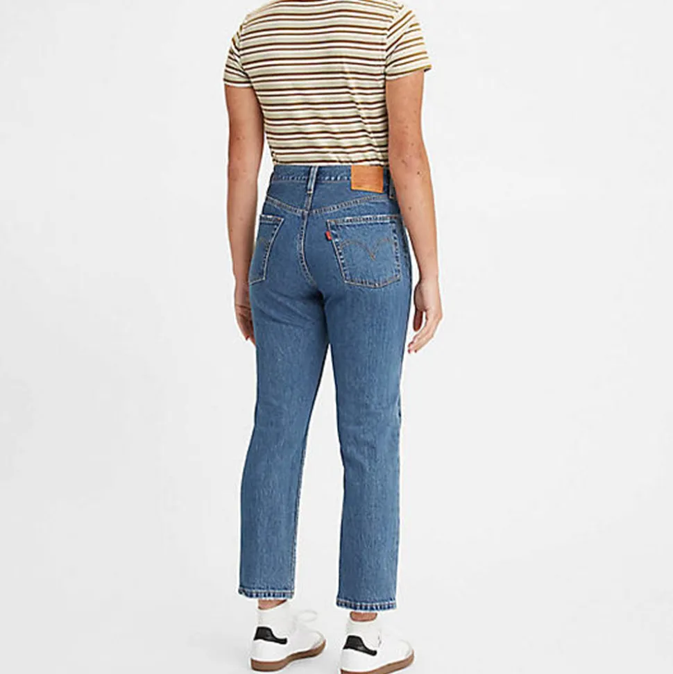 Levi's - Jeans 501 Crop - Bleu