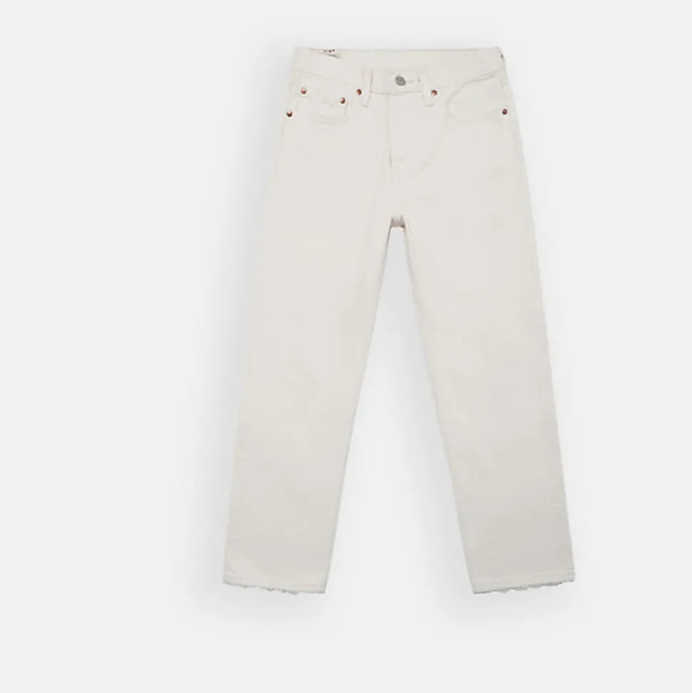 Levi's - Jeans 501 Crop - Ecru
