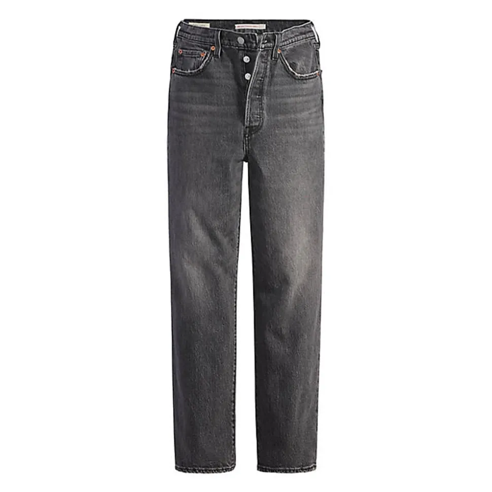 Levi's - Jeans Droit Ribcage Ankle - Gris