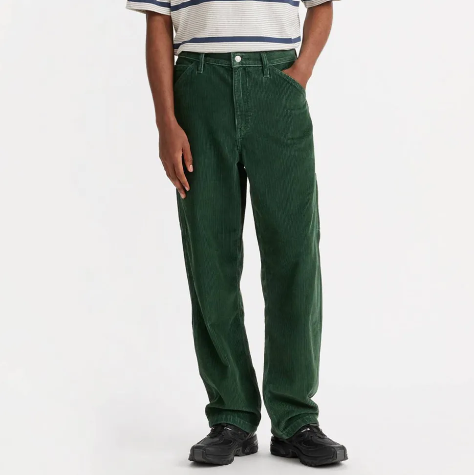 Levi's - Pantalon Velours 568 - Vert