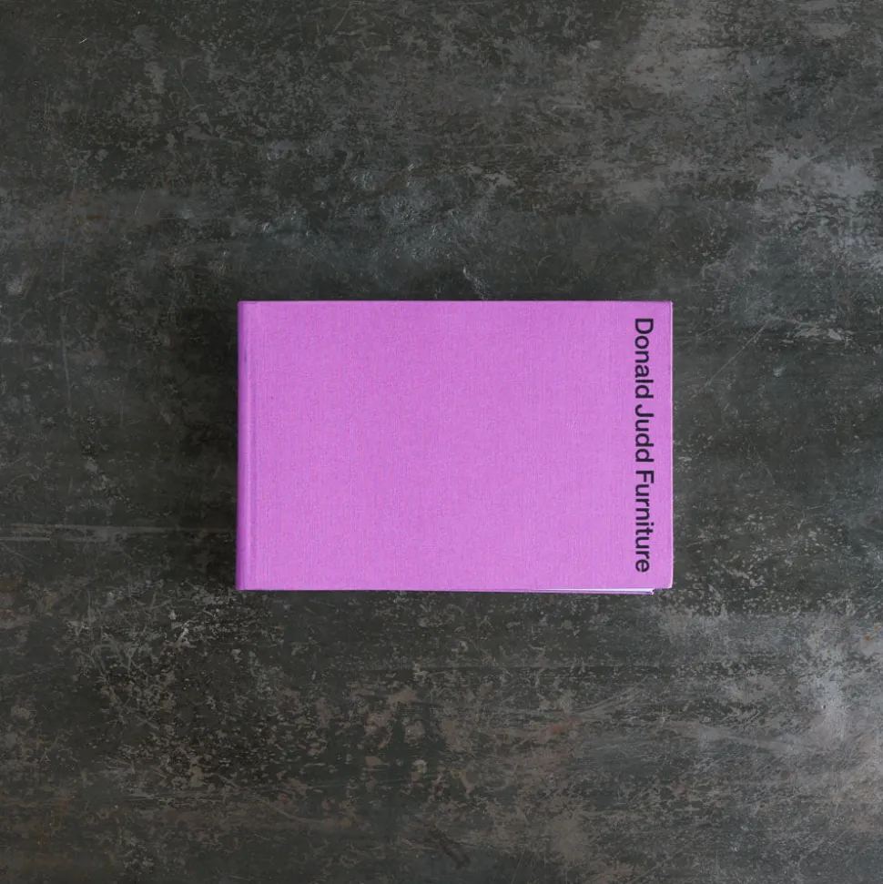 Livre - Donald Judd Furniture