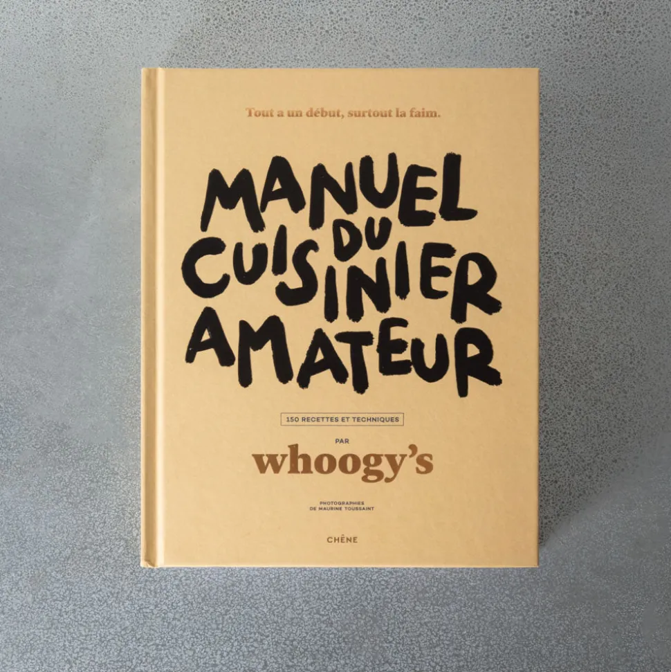Livre - Manuel du cuisinier amateur - Whoogy's