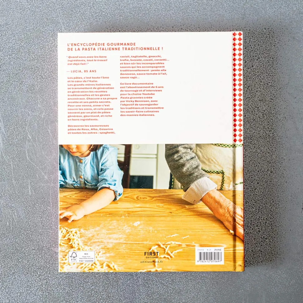 Livre - Pasta Grannies - Faire ses pâtes à la main comme les mamies italiennes