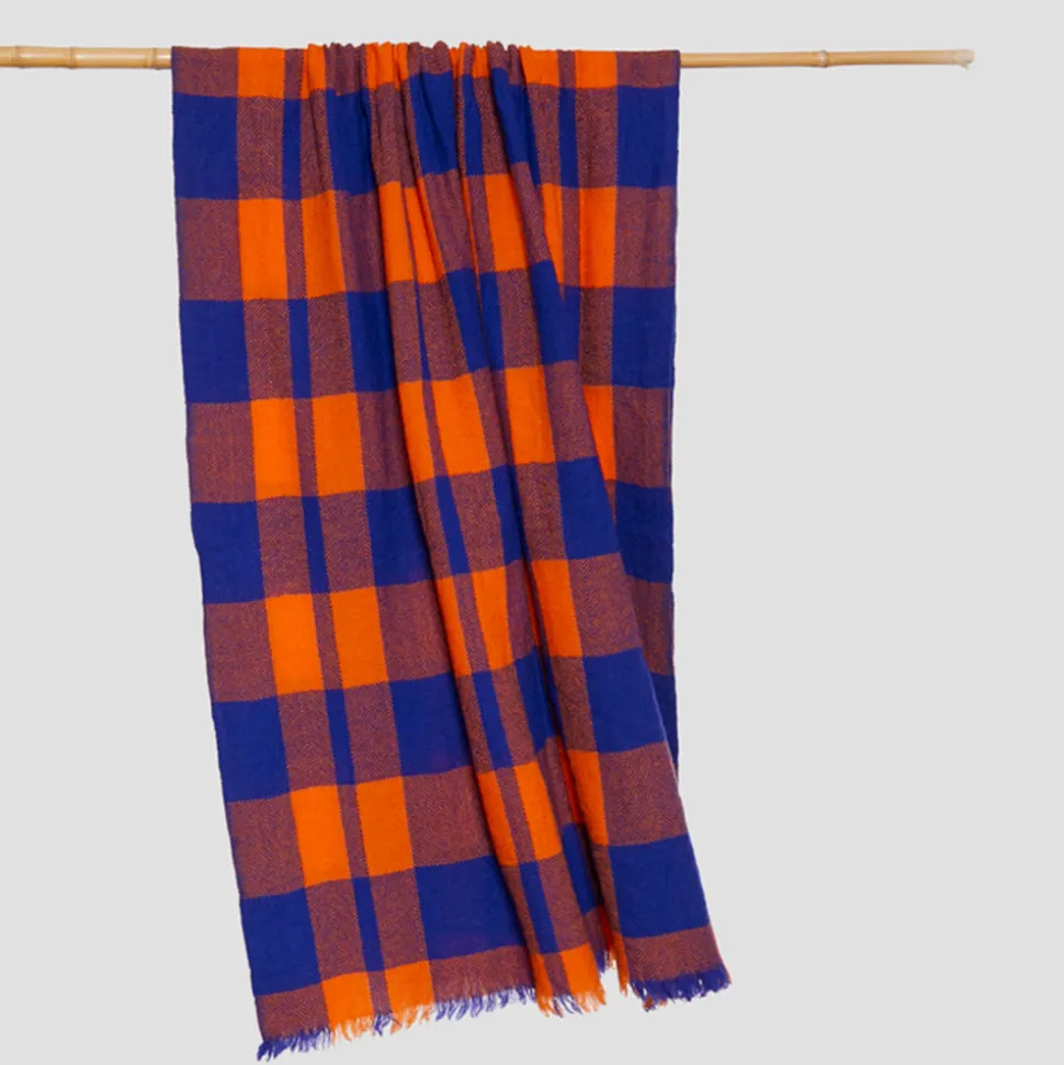 Lovat & Green - Echarpe Hockney - Orange