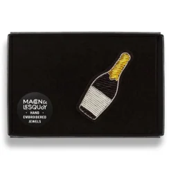 Macon & Lesquoy - Broche - Bouteille champagne
