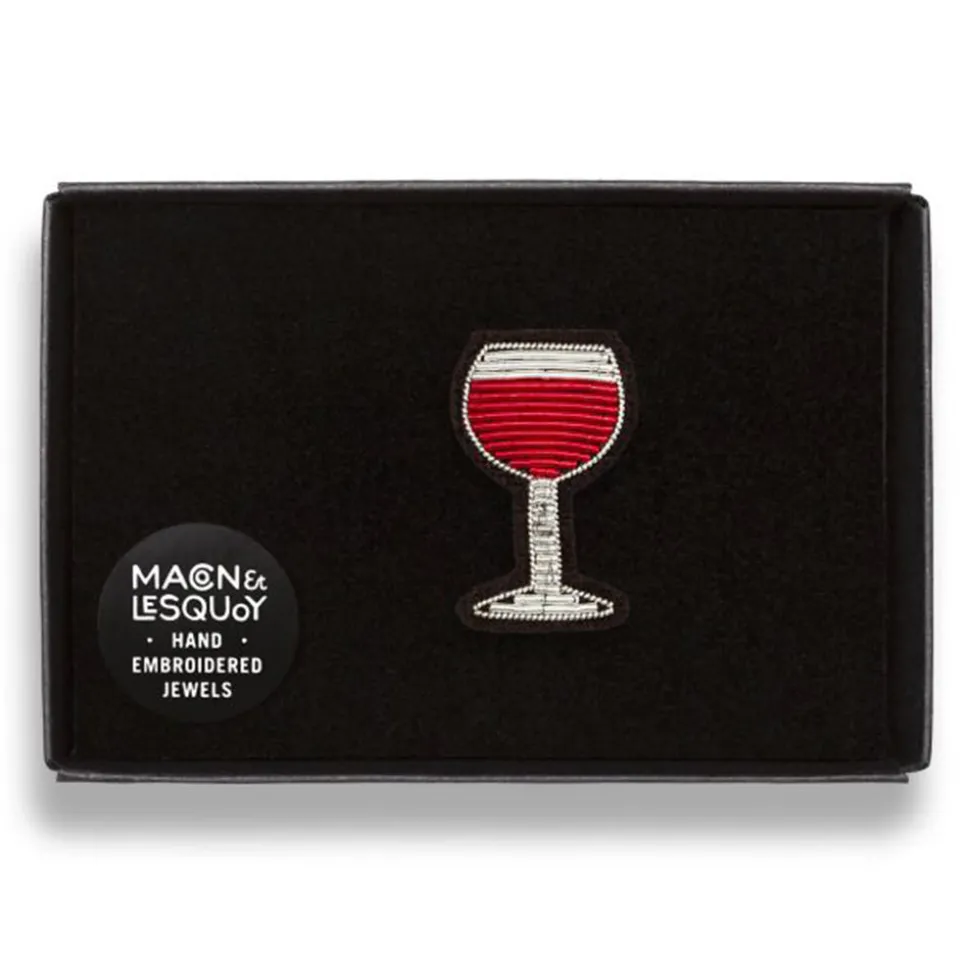 Macon & Lesquoy - Broche - Verre de vin rouge