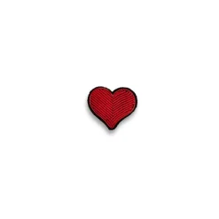 Macon & Lesquoy - Broche - Coeur rouge