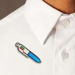 Macon & Lesquoy - Broche - Stylo 4 couleurs