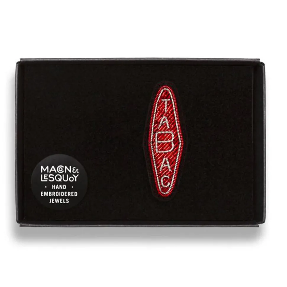 Macon & Lesquoy - Broche - Carotte tabac