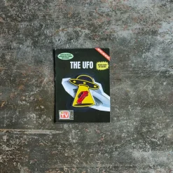 Magnet en métal Merci UFO - Fiat 500