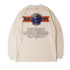 Manastash - T-Shirt Hemp Tour 2000 - Blanc