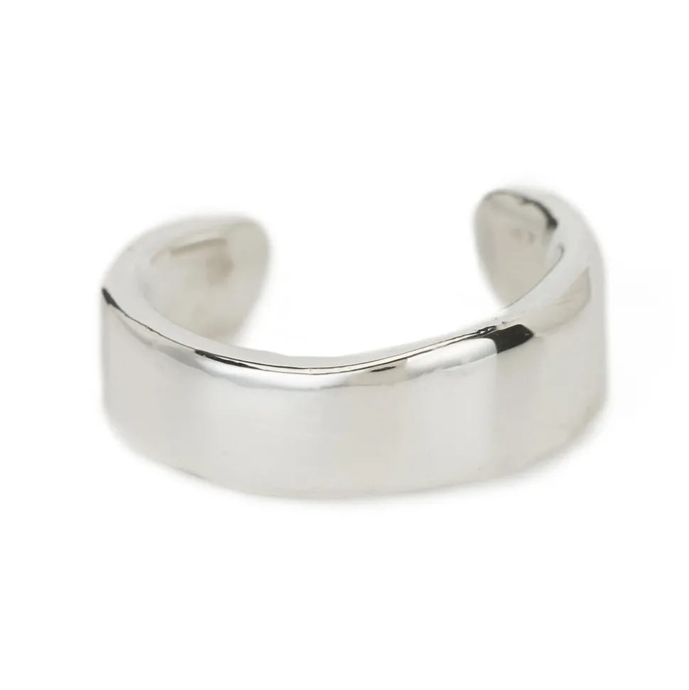 Mara Scalise - Bague Raw Cuff - Silver