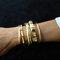 Mara Scalise - Bracelet Raw Chunky Spike - Gold