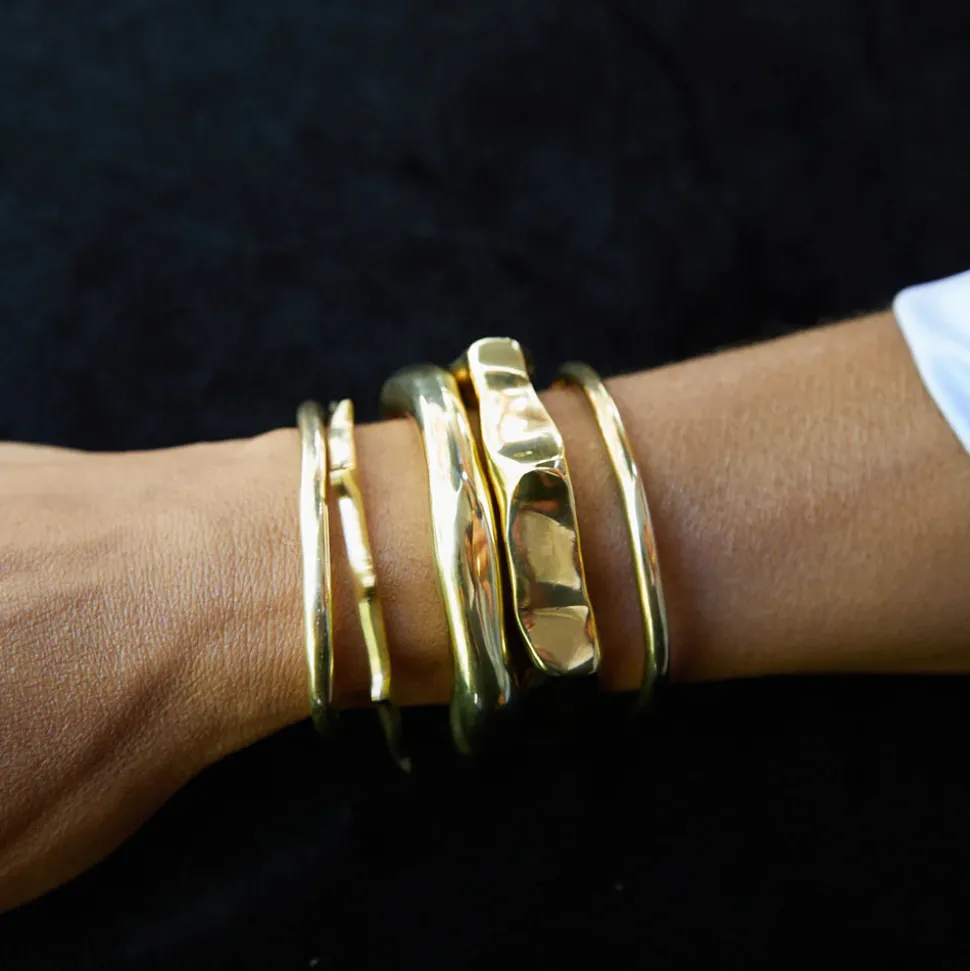 Mara Scalise - Bracelet Raw Chunky Spike - Gold