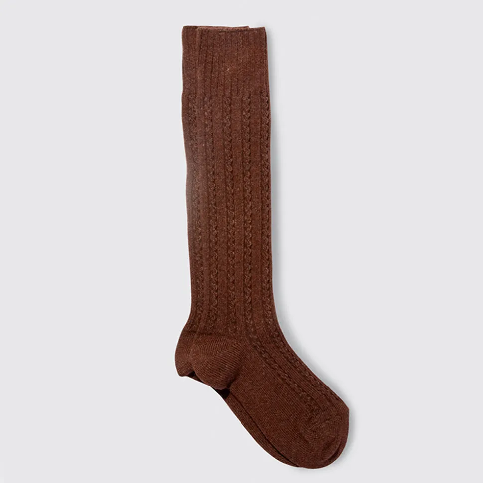 Maria La Rosa - Chaussettes Scotland - Marron