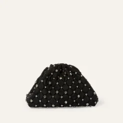 Maria La Rosa - Sac Strass - Noir