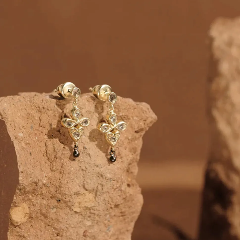 Marie Laure Chamorel - Boucles d'oreilles n°909 - Bicolore
