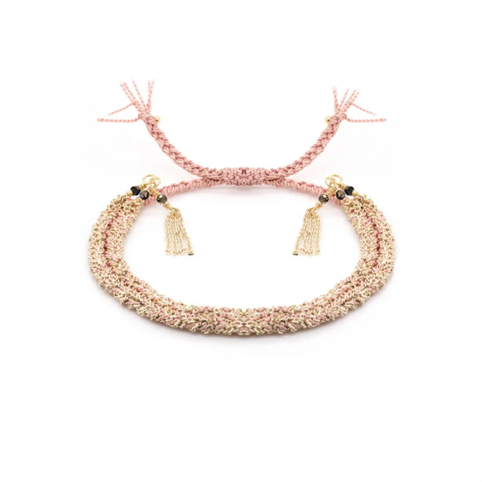 Marie Laure Chamorel - Bracelet n°183 - Rose & Gold