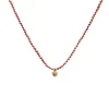 Marie Laure Chamorel - Collier n°900 - Gold Red