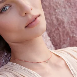 Marie Laure Chamorel - Collier n°900 - Gold Red