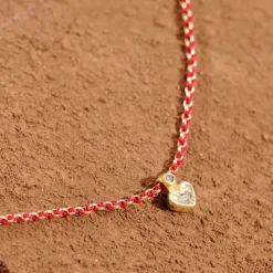Marie Laure Chamorel - Collier n°900 - Gold Red