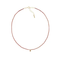 Marie Laure Chamorel - Collier n°900 - Gold Red