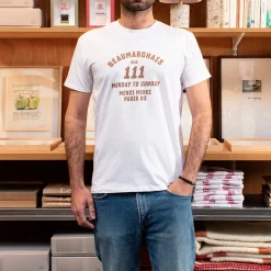 Merci - T-shirt unisexe - Beaumarchais Blanc