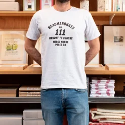 Merci - T-shirt unisexe - Beaumarchais Gris