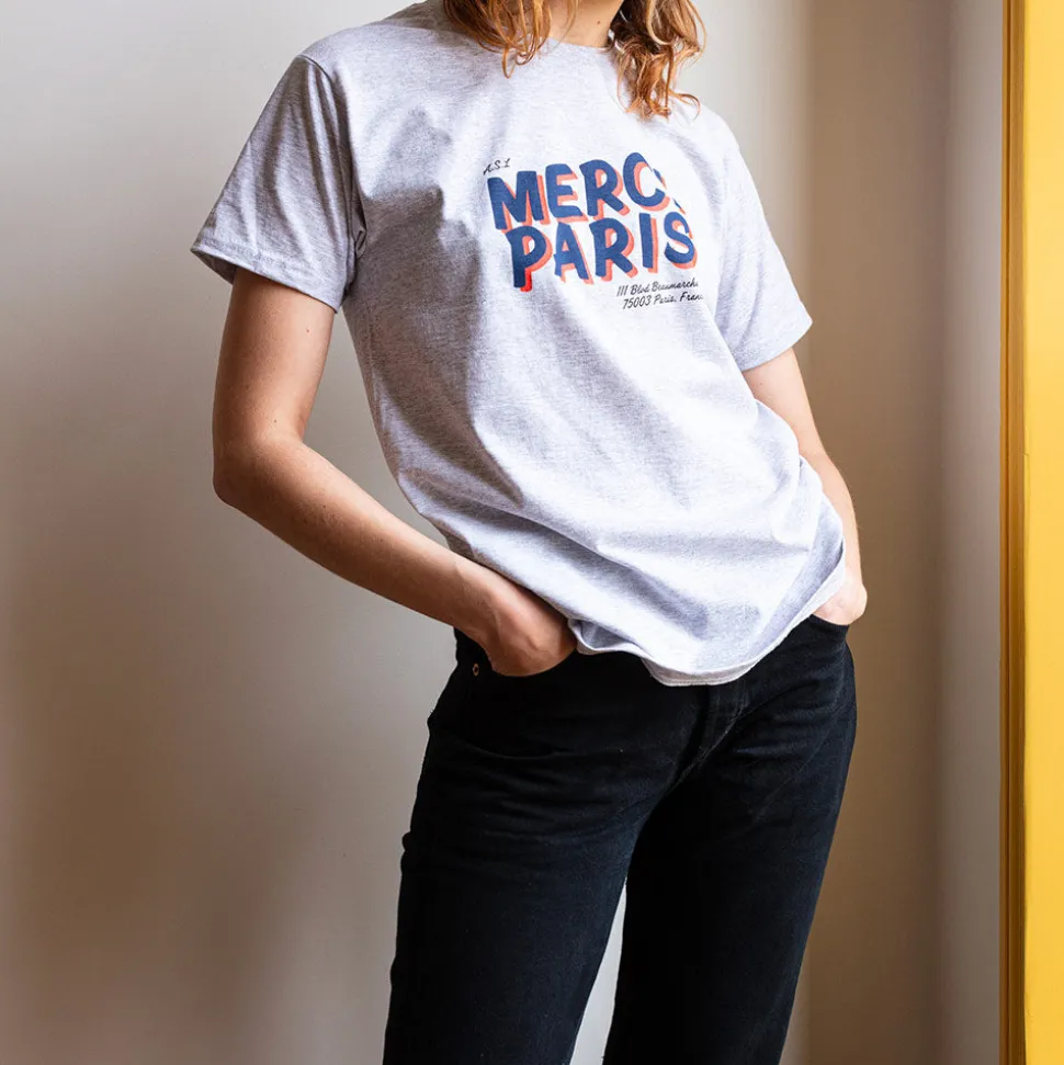 Merci - T-shirt unisexe - Gris Clair