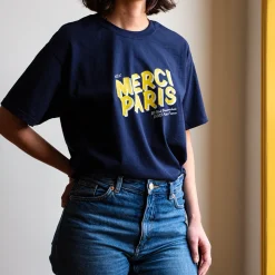 Merci - T-shirt unisexe - Marine