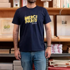 Merci - T-shirt unisexe - Marine