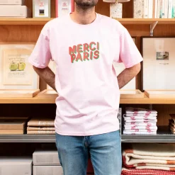 Merci - T-shirt unisexe - Rose