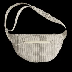 Merci - Banane To Go en lin - Rayures Chemise Brun Posillipo