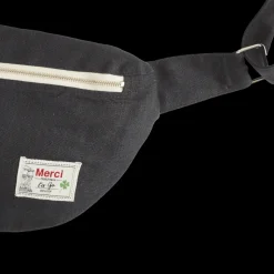 Merci - Banane To Go en lin - Bleu Encre