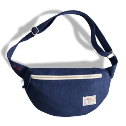 Merci - Banane To Go en lin - Bleu Shibori