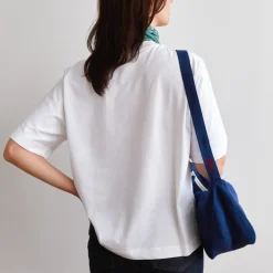 Merci - Banane Trèfle en lin - Bleu Shibori