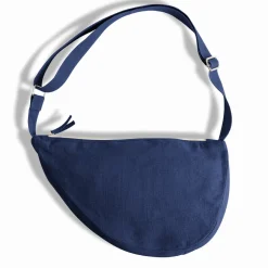 Merci - Banane Trèfle en lin - Bleu Shibori