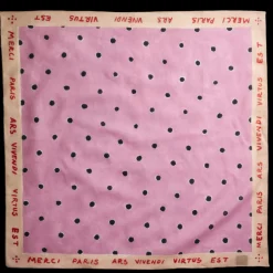 Merci - Bandana Ars Vivendi Virtus Est - Rose