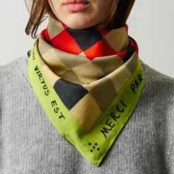 Merci - Bandana Ars Vivendi Virtus Est - Jaune
