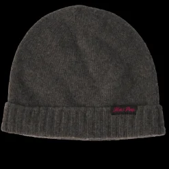 Merci - Bonnet en laine et cachemire - Gris & Rose