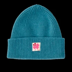 Merci - Bonnet Lucky - Bleu & Rose