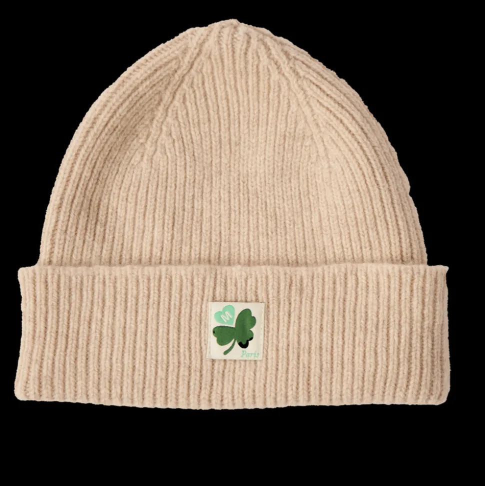 Merci - Bonnet Lucky - Ecru & Vert