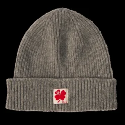 Merci - Bonnet Lucky - Gris & Rouge