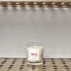 Merci - Bougie - Fleur d'oranger