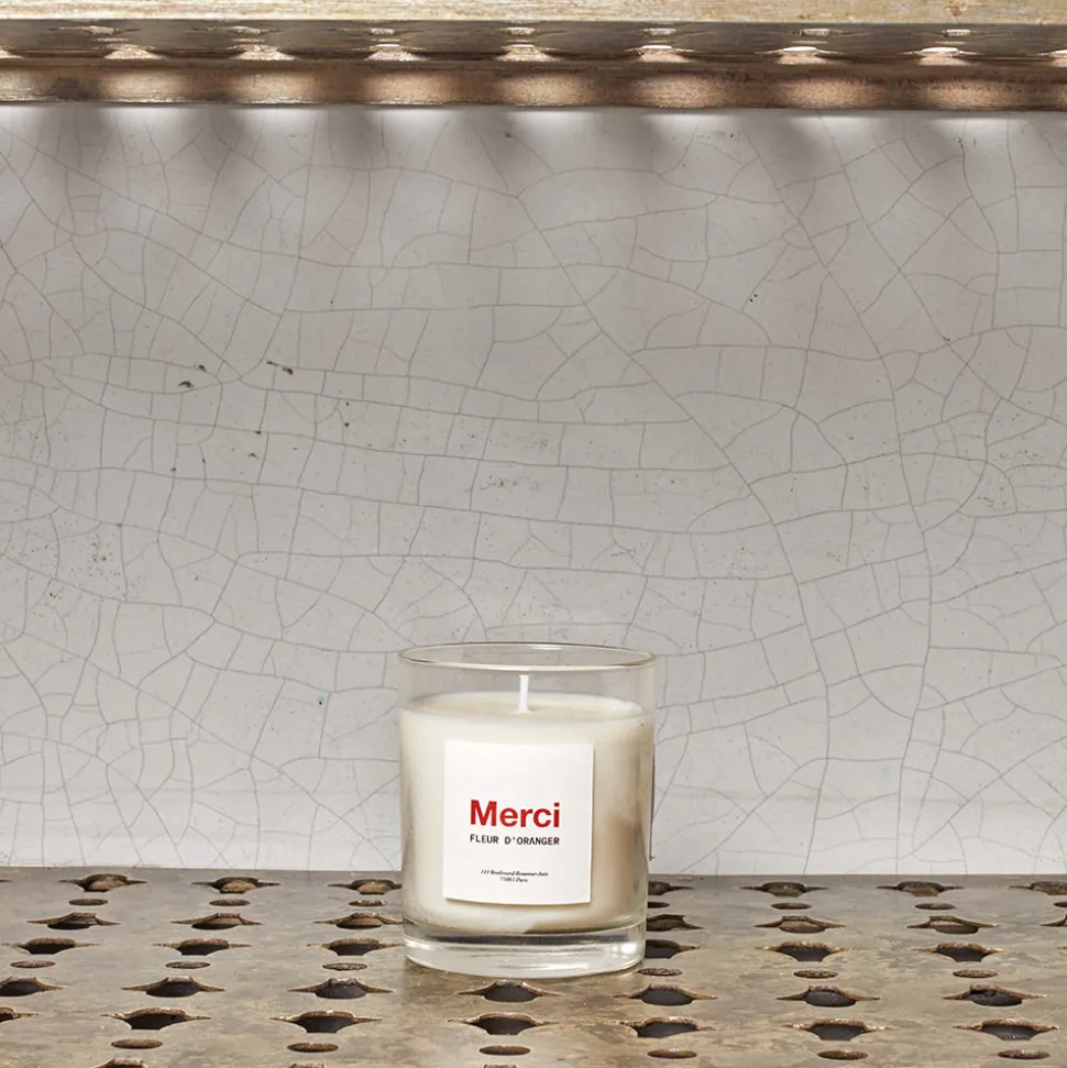 Merci - Bougie - Fleur d'oranger