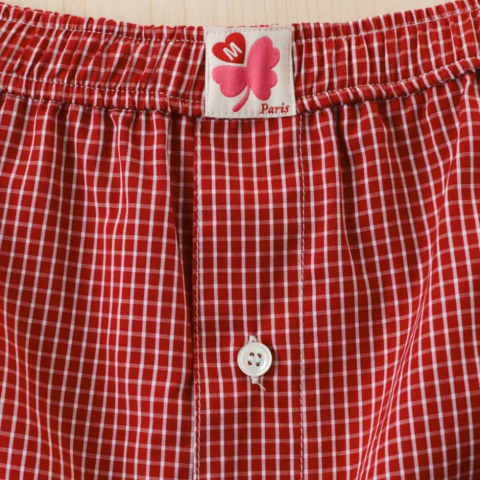 Merci - Boxer Jude - Carreaux Rouge
