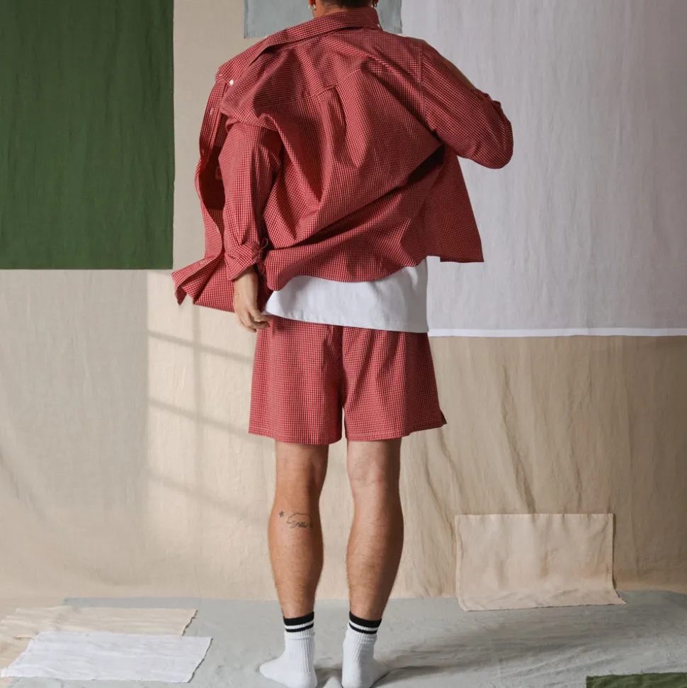 Merci - Boxer Jude - Carreaux Rouge