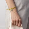 Merci - Bracelet médaille Jardin - Fleur Jaune